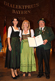 A'(lb) Traumpaar aus dem Ostallg&auml;u,  Heimatminister Albert F&uuml;racker (&copy;Foto: Martin Schmitz)